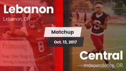 Matchup: Lebanon  vs. Central  2017