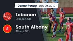 Recap: Lebanon  vs. South Albany  2017
