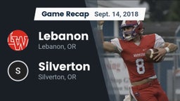 Recap: Lebanon  vs. Silverton  2018
