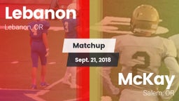 Matchup: Lebanon  vs. McKay  2018