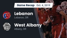 Recap: Lebanon  vs. West Albany  2019