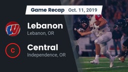 Recap: Lebanon  vs. Central  2019