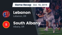 Recap: Lebanon  vs. South Albany  2019