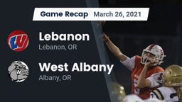 Recap: Lebanon  vs. West Albany  2021