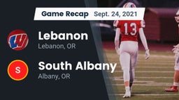 Recap: Lebanon  vs. South Albany  2021