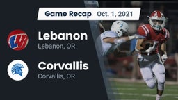 Recap: Lebanon  vs. Corvallis  2021