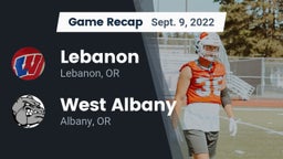 Recap: Lebanon  vs. West Albany  2022