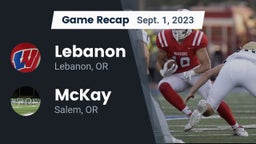 Recap: Lebanon  vs. McKay  2023