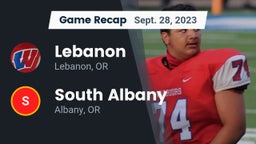 Recap: Lebanon  vs. South Albany  2023