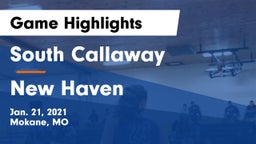 South Callaway  vs New Haven  Game Highlights - Jan. 21, 2021
