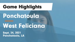 Ponchatoula  vs West Feliciana Game Highlights - Sept. 24, 2021