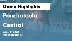 Ponchatoula  vs Central  Game Highlights - Sept. 8, 2022