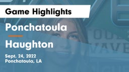 Ponchatoula  vs Haughton Game Highlights - Sept. 24, 2022