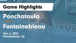 Ponchatoula  vs Fontainebleau  Game Highlights - Oct. 6, 2022
