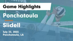 Ponchatoula  vs Slidell Game Highlights - July 22, 2023