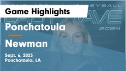 Ponchatoula  vs Newman  Game Highlights - Sept. 6, 2023