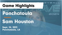 Ponchatoula  vs Sam Houston  Game Highlights - Sept. 24, 2023