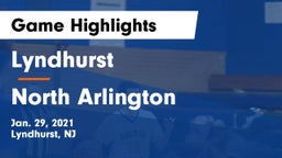 Lyndhurst  vs North Arlington  Game Highlights - Jan. 29, 2021