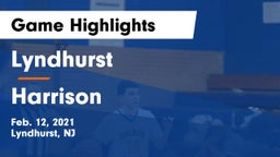 Lyndhurst  vs Harrison  Game Highlights - Feb. 12, 2021