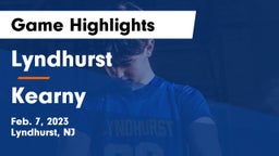 Lyndhurst  vs Kearny  Game Highlights - Feb. 7, 2023