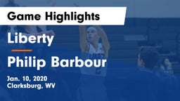 Liberty  vs Philip Barbour  Game Highlights - Jan. 10, 2020