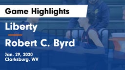 Liberty  vs Robert C. Byrd  Game Highlights - Jan. 29, 2020