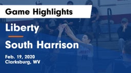 Liberty  vs South Harrison  Game Highlights - Feb. 19, 2020