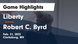 Liberty  vs Robert C. Byrd  Game Highlights - Feb. 21, 2023