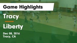 Tracy  vs Liberty  Game Highlights - Dec 08, 2016