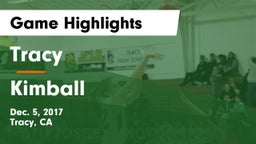 Tracy  vs Kimball  Game Highlights - Dec. 5, 2017