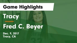 Tracy  vs Fred C. Beyer  Game Highlights - Dec. 9, 2017