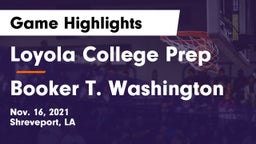 Loyola College Prep  vs Booker T. Washington Game Highlights - Nov. 16, 2021