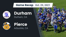 Recap: Durham  vs. Pierce  2021