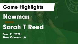 Newman  vs Sarah T Reed Game Highlights - Jan. 11, 2022