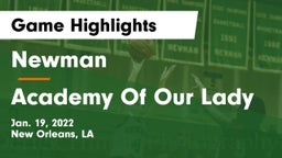 Newman  vs Academy Of Our Lady Game Highlights - Jan. 19, 2022