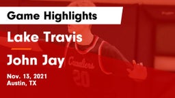 Lake Travis  vs John Jay  Game Highlights - Nov. 13, 2021
