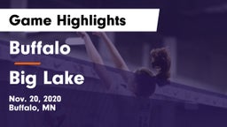 Buffalo  vs Big Lake  Game Highlights - Nov. 20, 2020