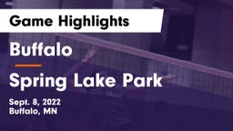 Buffalo  vs Spring Lake Park  Game Highlights - Sept. 8, 2022