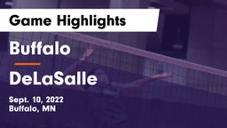 Buffalo  vs DeLaSalle  Game Highlights - Sept. 10, 2022