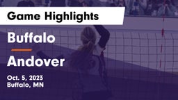 Buffalo  vs Andover  Game Highlights - Oct. 5, 2023