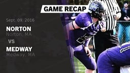 Recap: Norton  vs. Medway  2016