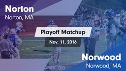 Matchup: Norton  vs. Norwood  2016