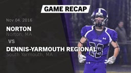 Recap: Norton  vs. Dennis-Yarmouth Regional  2016