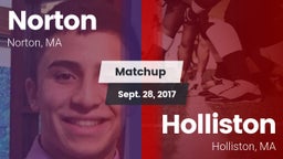Matchup: Norton  vs. Holliston  2017