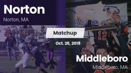 Matchup: Norton  vs. Middleboro  2018