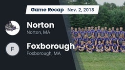 Recap: Norton  vs. Foxborough  2018