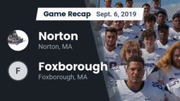 Recap: Norton  vs. Foxborough  2019