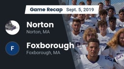 Recap: Norton  vs. Foxborough  2019