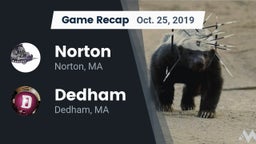 Recap: Norton  vs. Dedham  2019