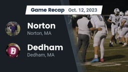 Recap: Norton  vs. Dedham  2023